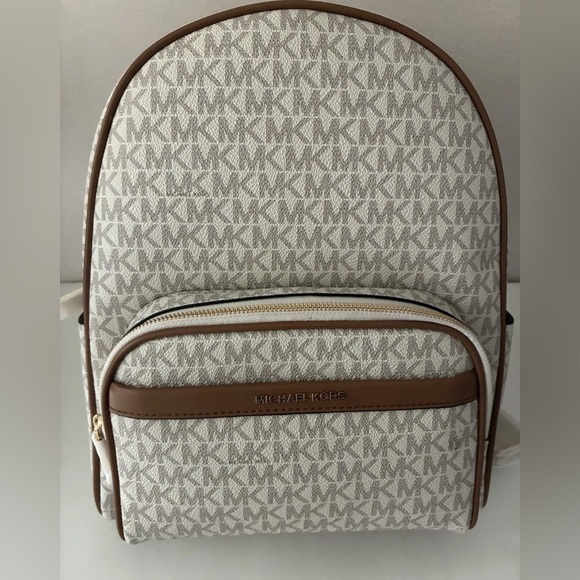 Michael Kors Monogram Bex Backpack - Picture 1 of 13